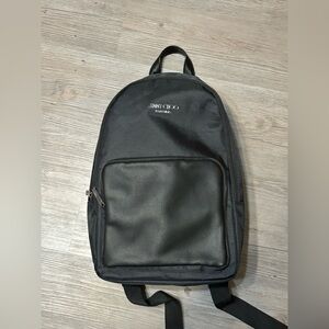 JIMMY CHOO Parfums Black
Bag Backpack Canvas And Faux croc Leather Accents